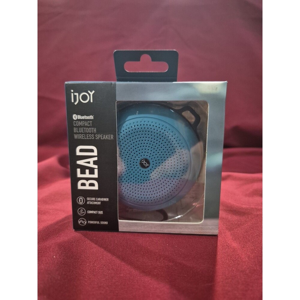 New In Box iJoy Bead Compact USB Charging Portable Bluetooth Wireless Speaker